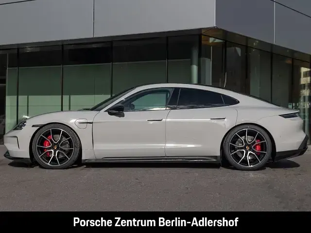 Neu Porsche Taycan 4S Black Edition 439 kW (598 PS) 2026 Weiss Limousine