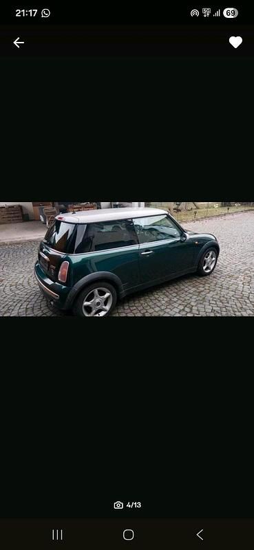 Second-hand Mini Cooper Coupé 115 CP (84 kW) 2004 Verde Coupe