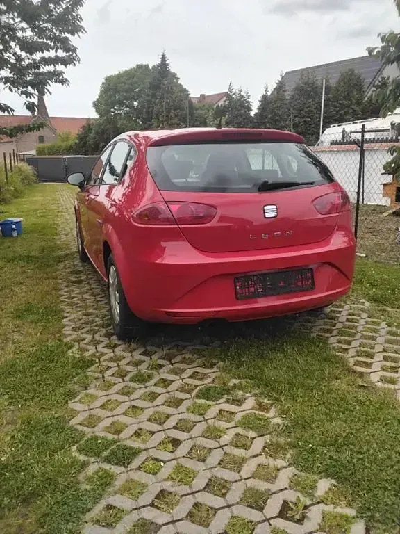 Gebraucht Seat Leon Reference 86 PS (63 kW) 2009 Rot Kleinwagen