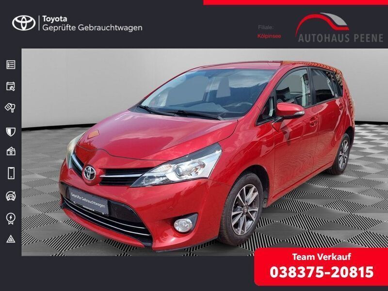 Navachorot mica metallic Gebraucht 2014 Toyota Verso Multidrive S Van / Kleinbus | 11.950 € (Fairer Preis) - Bild 1/4