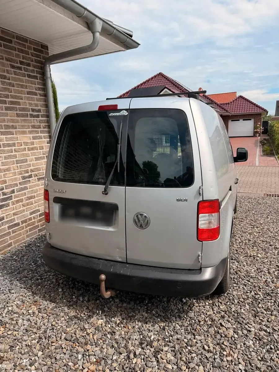 Gebraucht VW Caddy 75 PS (55 kW) 2004 Silber Van / Kleinbus