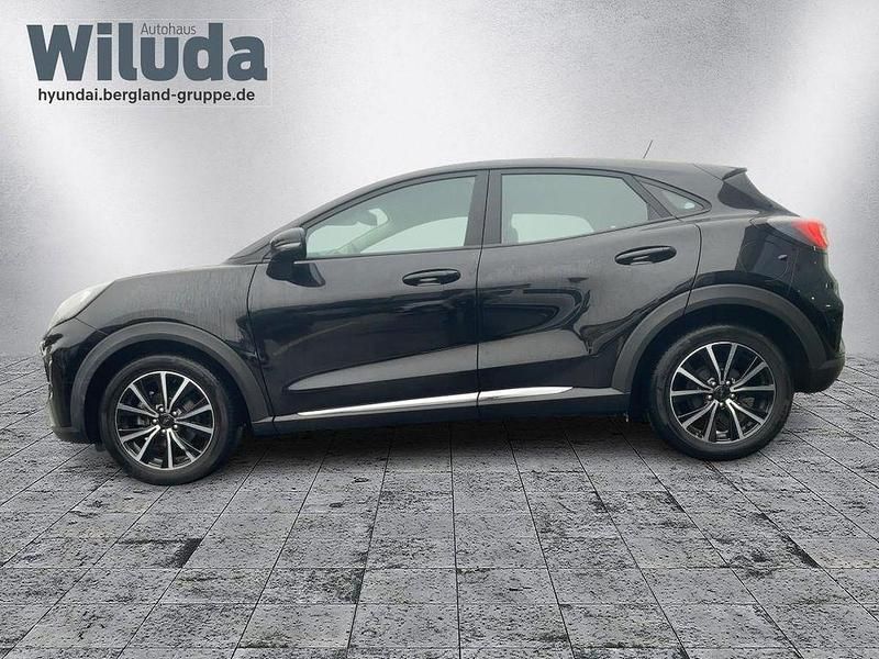 Gebraucht Ford Puma Titanium 125 PS (91 kW) 2022 Agate black schwarz SUV