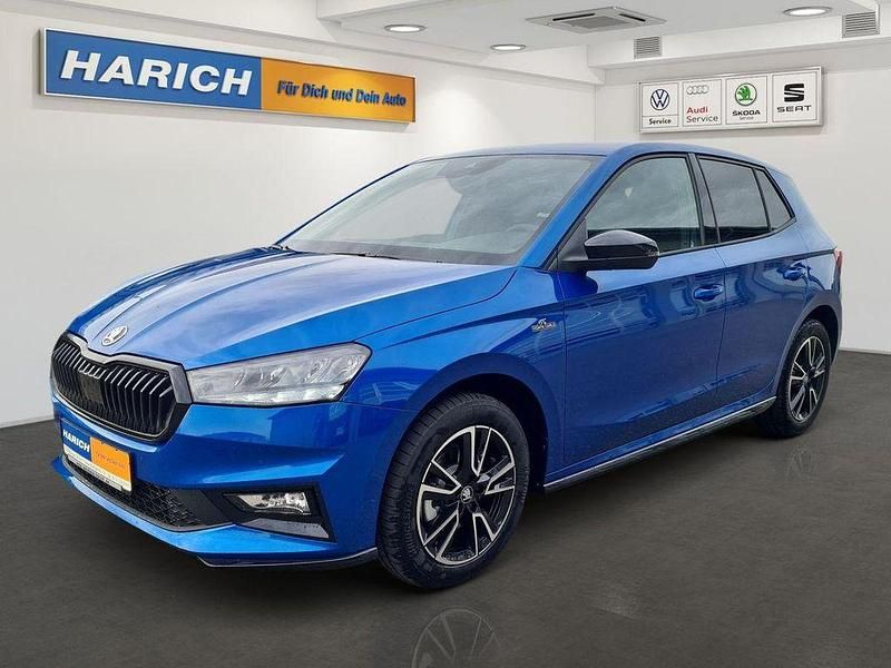 Blau Neu 2025 Skoda Fabia Monte Carlo Limousine | 23.190 € (Fairer Preis) - Bild 1/4