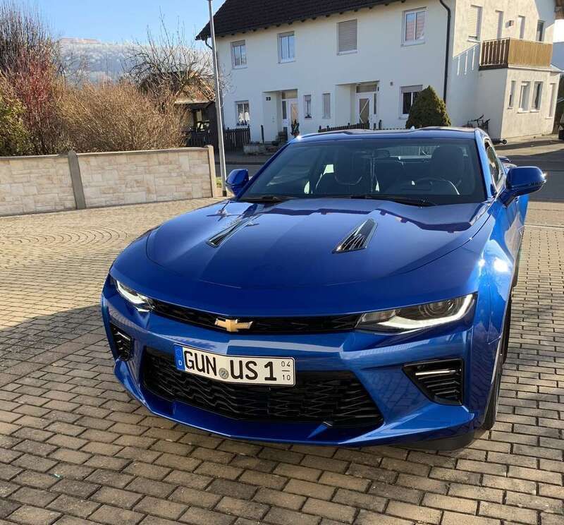 Blau Gebraucht 2019 Chevrolet Camaro SS Coupé | 50.990 € - Bild 1/4