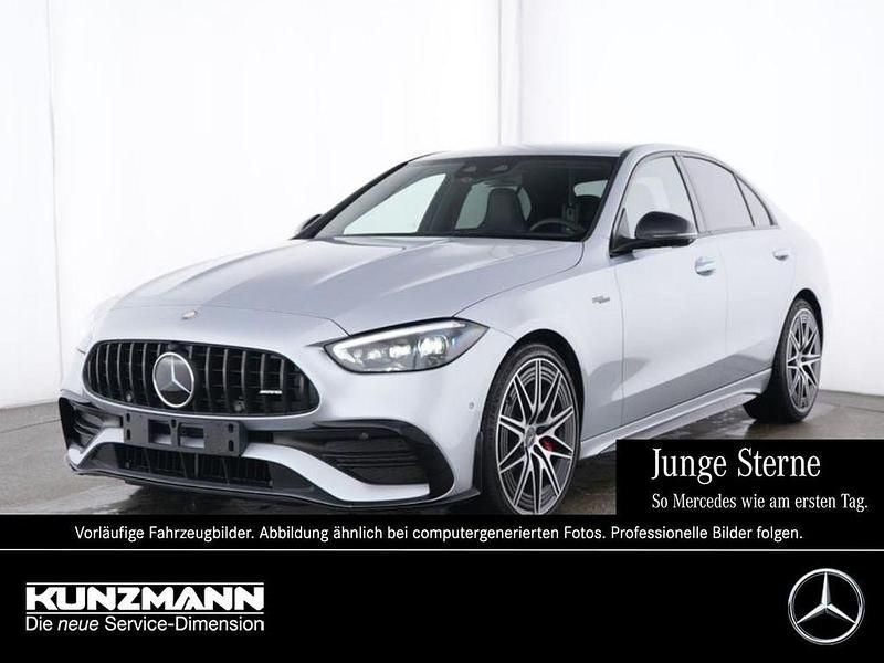 Hightechsilber metallic metallic Gebraucht 2024 Mercedes C43 AMG AMG Limousine | 64.083 € (Fairer Preis) - Bild 1/4