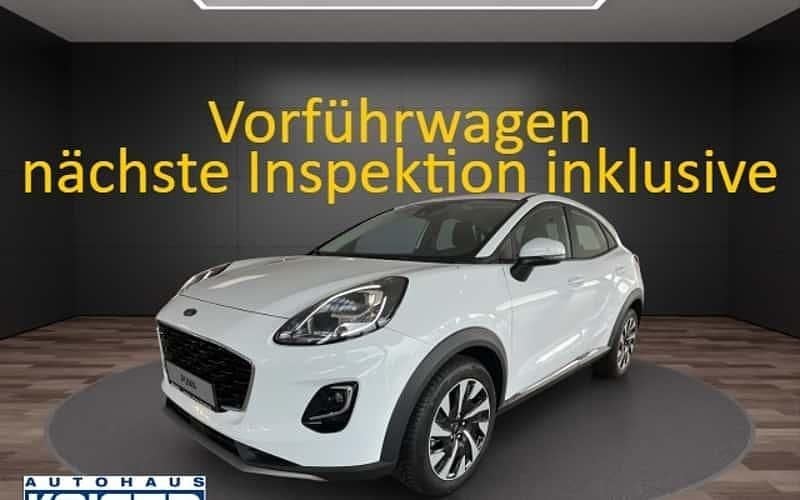 Weiß Gebraucht 2024 Ford Puma Gen-E Titanium SUV | 20.990 € (Guter Preis) - Bild 1/4