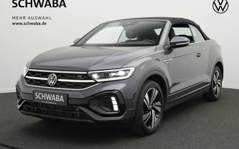 Gebraucht VW T-Roc R-line 150 PS (110 kW) 2023 Rauchgrau metallic schwarz SUV
