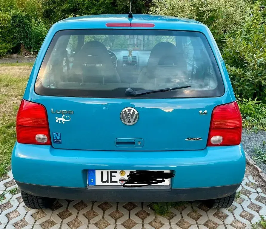 Gebraucht VW Lupo 75 PS (55 kW) 2003 Blau Kleinwagen