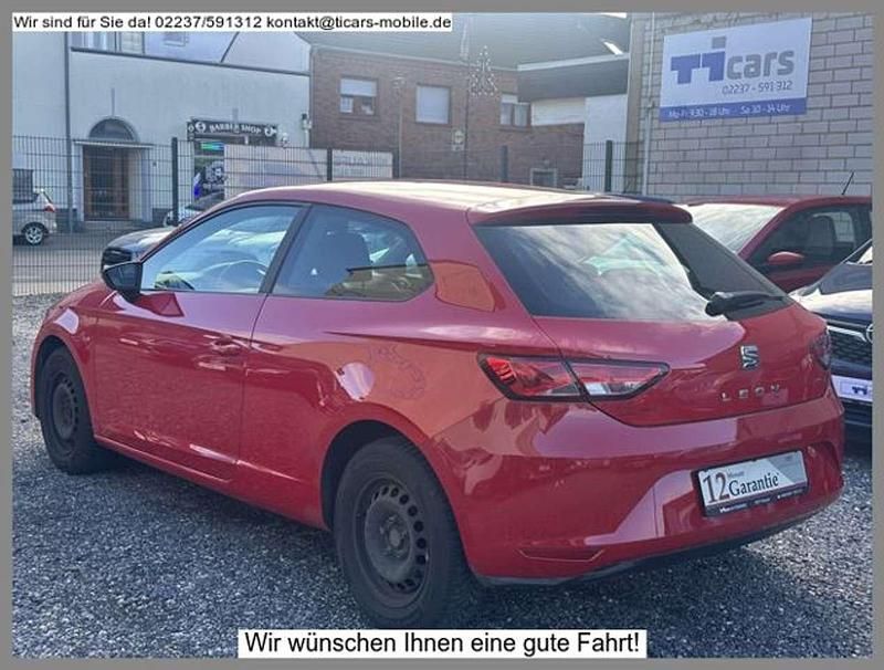 Gebraucht Seat Leon Style 105 PS (77 kW) 2013 Emocion rot Kleinwagen