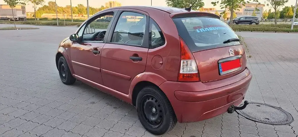 Gebraucht Citroën C3 73 PS (53 kW) 2008 Rot Limousine
