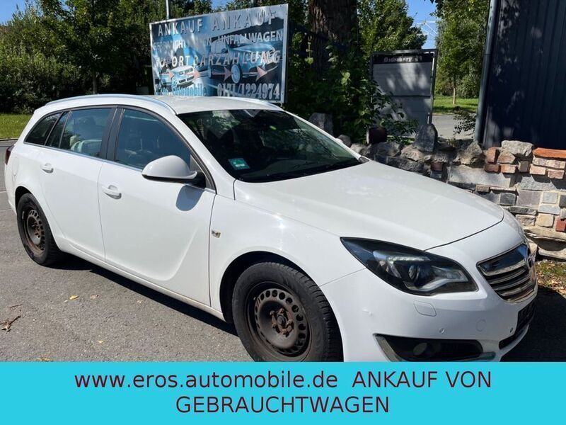 Schneeweiss/summitwhite/arctic Gebraucht 2014 Opel Insignia Business Edition Kombi | 3.999 € (Guter Preis) - Bild 1/2