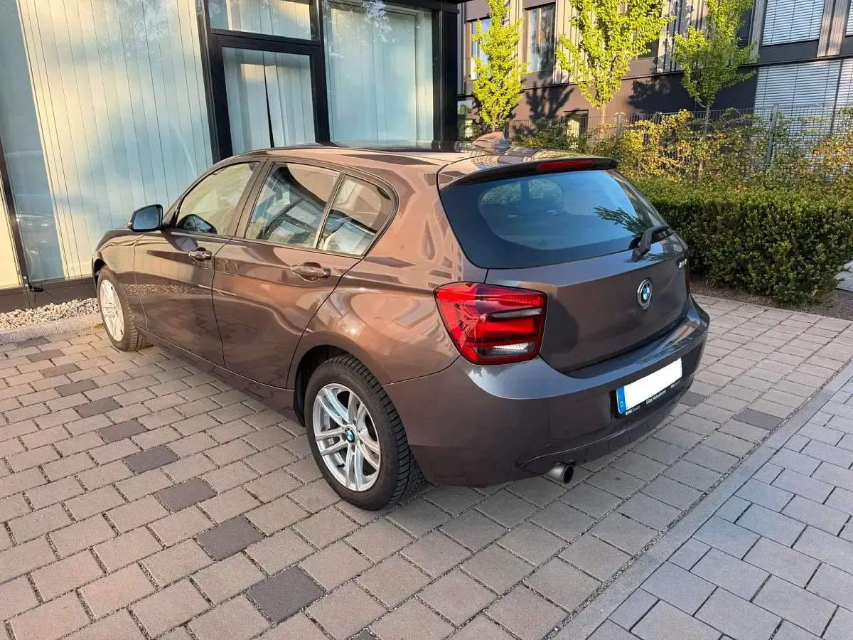 Usata BMW 116 136 CV (100 kW) 2014 Marrone Utilitaria