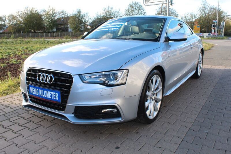 Silber Gebraucht 2016 Audi A5 S-Line Coupé | 18.980 € (Etwas zu teuer) - Bild 1/4