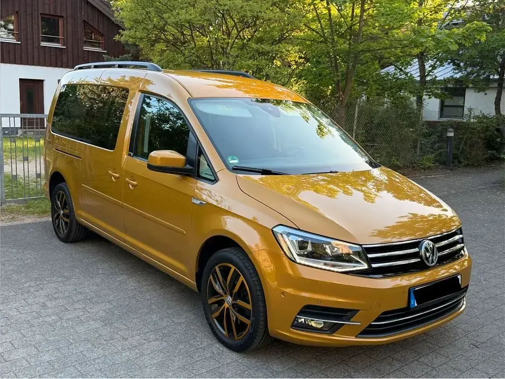 Gebraucht VW Caddy Maxi 150 PS (110 kW) 2019 Gold Van / Kleinbus