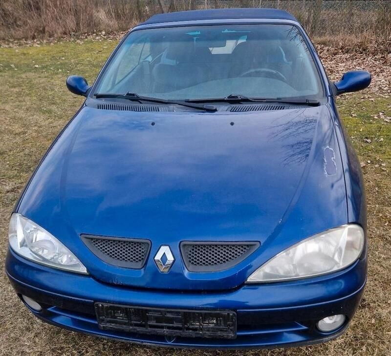 Blau Gebraucht 2000 Renault Mégane Cabriolet Cabrio | 450 € (Superpreis) - Bild 1/4