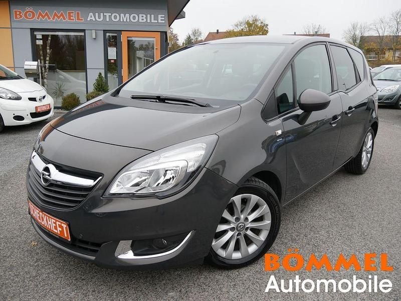 Grau Gebraucht 2016 Opel Meriva drive Van / Kleinbus | 7.400 € (Fairer Preis) - Bild 1/4