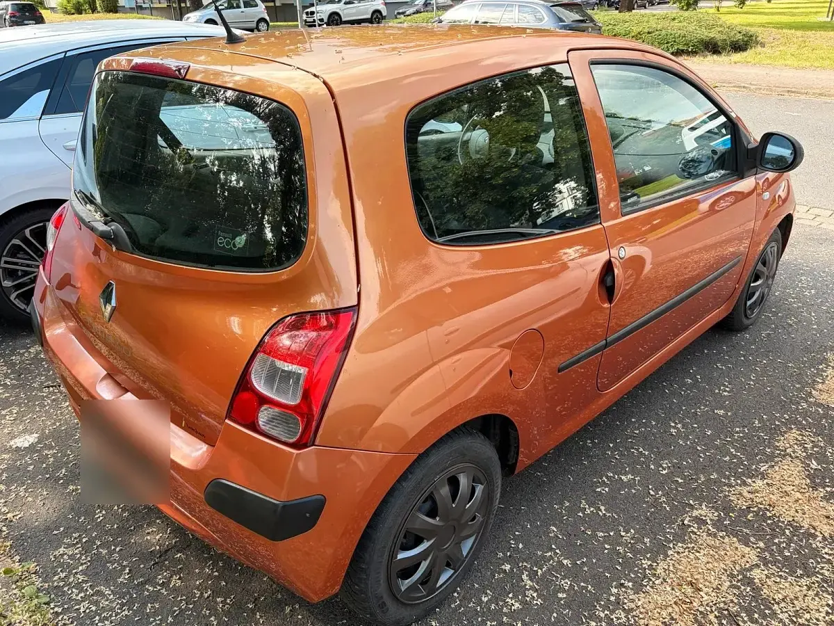 Gebraucht Renault Twingo 2008 Orange Kleinwagen