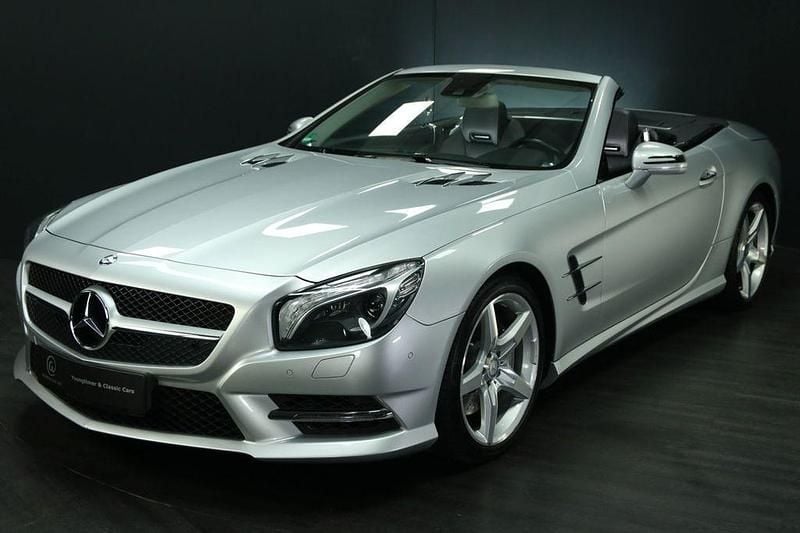 Gebraucht Mercedes SL500 435 PS (319 kW) 2015 Iridiumsilbermetallic 775 Cabrio