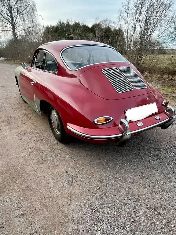 Occasion Porsche 356 95 ch (69 kW) 1964 Rouge