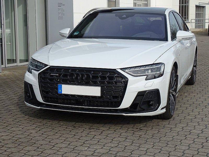 Gebraucht Audi A8 S-line plus 286 PS (210 kW) 2023 Gletscherweiß metallic (metallic) Limousine