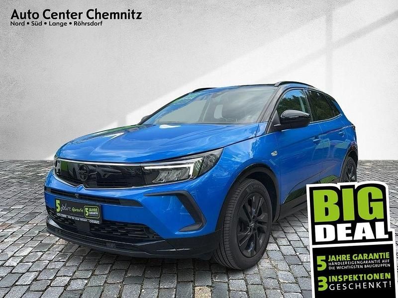 Vertigo blau (metallic) Gebraucht 2022 Opel Grandland X GS Line SUV | 20.910 € (Fairer Preis) - Bild 1/4