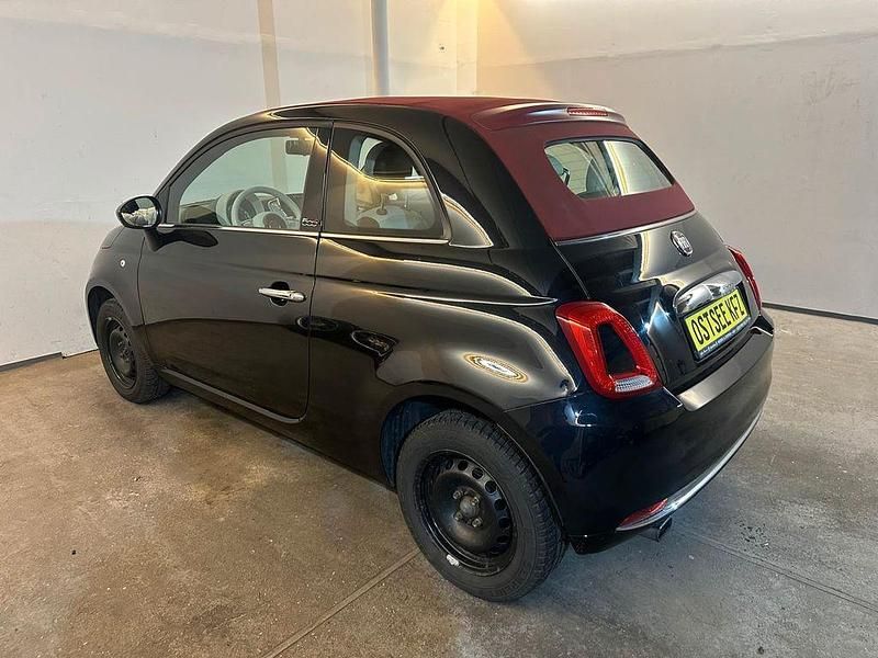 Gebraucht Fiat 500 Lounge 69 PS (50 kW) 2016 Schwarz Cabrio