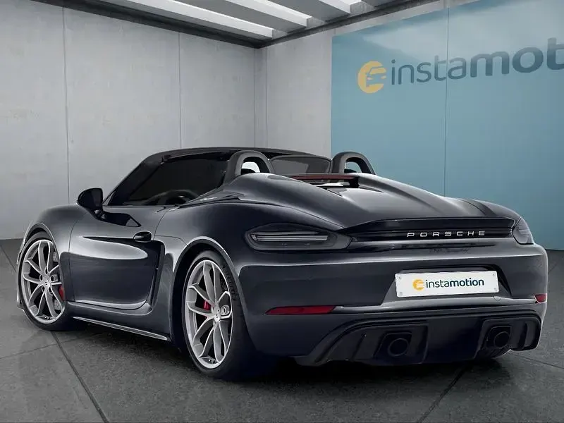 Gebraucht Porsche Boxster Spyder 420 PS (308 kW) 2021 Schwarz Cabrio