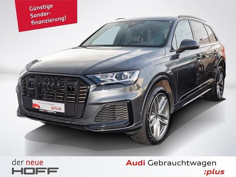 Grau Gebraucht 2022 Audi Q7 S-Line SUV | 42.775 € (Superpreis) - Bild 1/4
