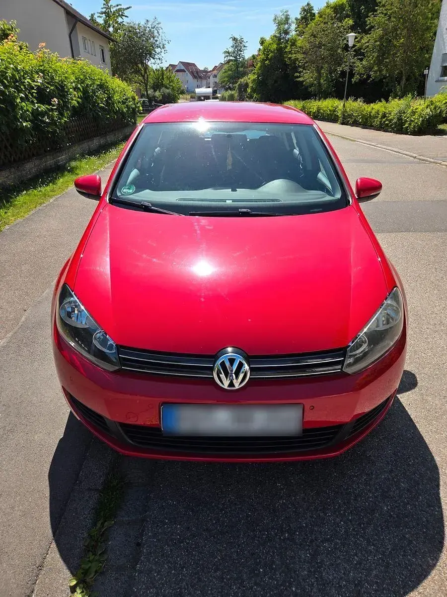 Gebraucht VW Golf V Comfortline 122 PS (89 kW) 2009 Rot Kombi
