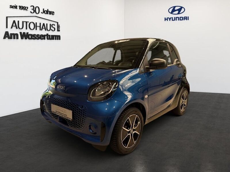 Schwarz Gebraucht 2022 Smart ForTwo Electric Drive Coupé | 11.999 € (Etwas zu teuer) - Bild 1/4