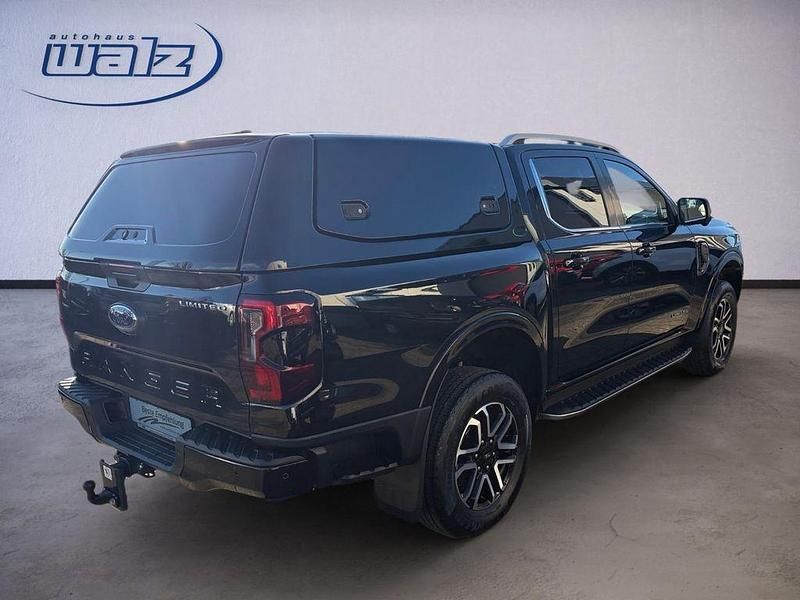 Gebraucht Ford Ranger Limited 170 PS (125 kW) 2023 Obsidianschwarz Pickup