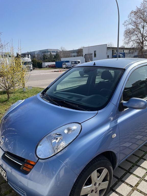 Gebraucht Nissan Micra Visia 65 PS (47 kW) 2004 Blau Kleinwagen