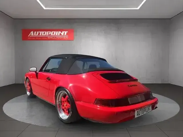 Gebraucht Porsche 911 Carrera Cabriolet 275 PS (202 kW) 1991 Rot Cabrio