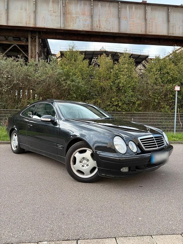 Gebraucht Mercedes CLK200 163 PS (119 kW) 2000 Schwarz Coupé