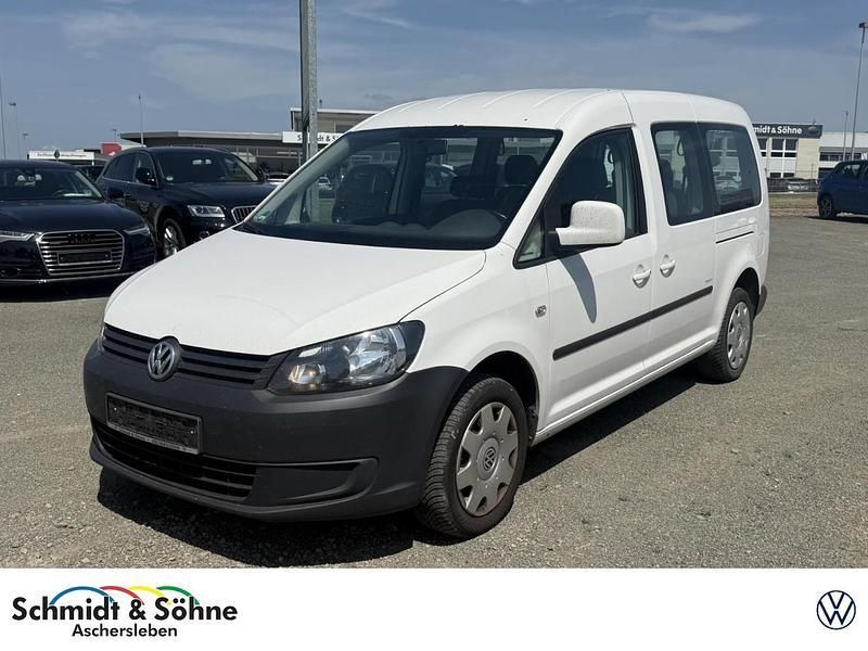 Weiß Gebraucht 2015 VW Caddy Maxi Team Van / Kleinbus | 6.380 € (Guter Preis) - Bild 1/4