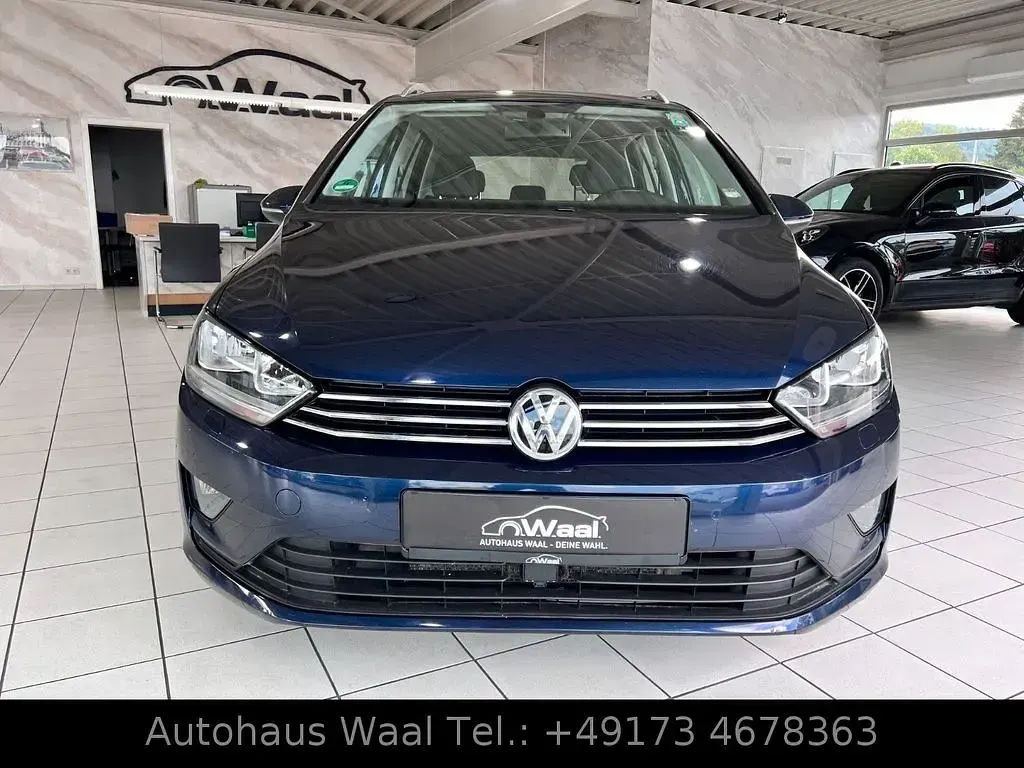 Gebraucht VW Golf Sportsvan 125 PS (91 kW) 2014 Blau Van / Kleinbus