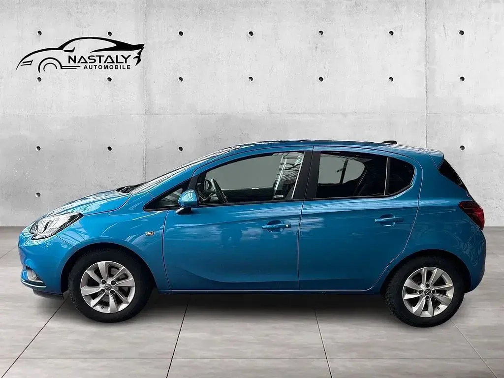 Gebraucht Opel Corsa 101 PS (74 kW) 2018 Blau Kleinwagen