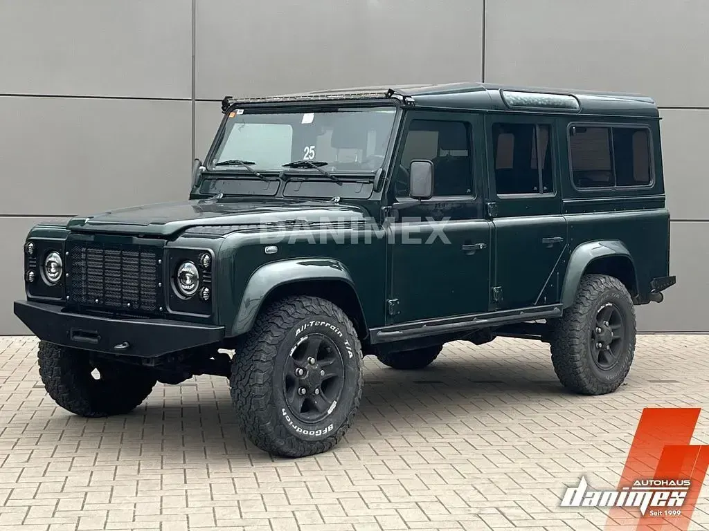 Gebraucht Land Rover Defender 122 PS (89 kW) 2003 Grün Kombi