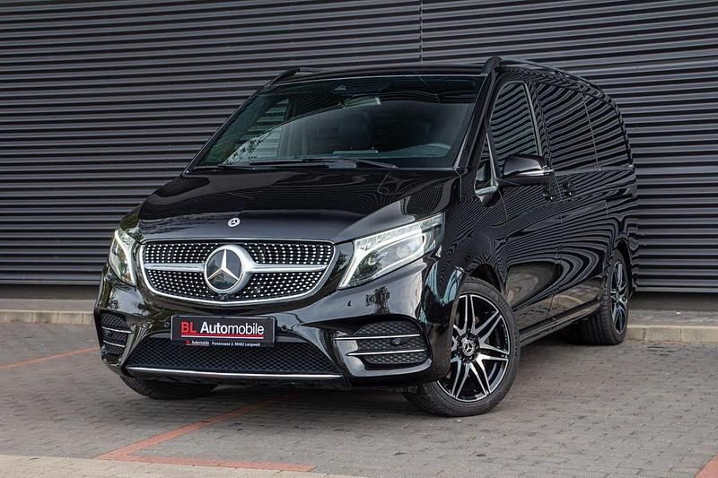 Schwarz Gebraucht 2020 Mercedes V300 Exclusive Van / Kleinbus | 54.990 € (Fairer Preis) - Bild 1/4