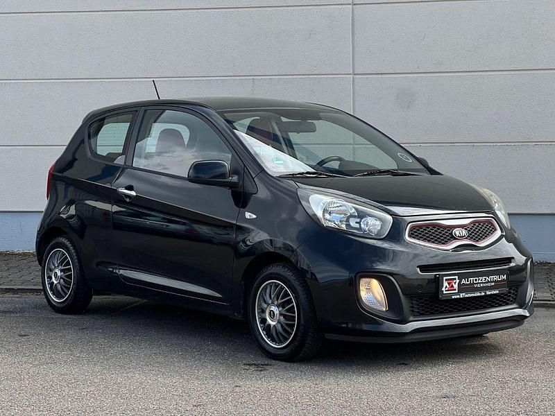 Second-hand Kia Picanto 69 CP (50 kW) 2014 Negru Hatchback