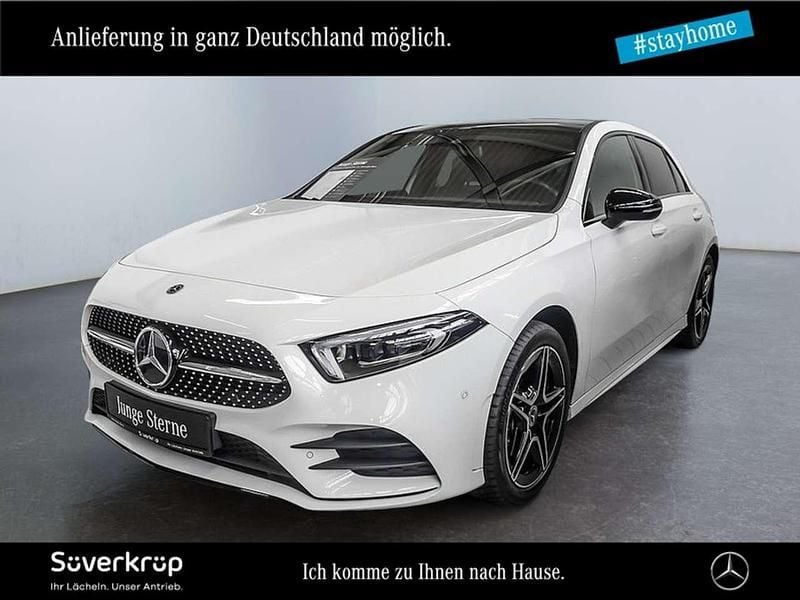 Gebraucht Mercedes A250 AMG 160 PS (117 kW) 2022 Unilack polarweiß Limousine