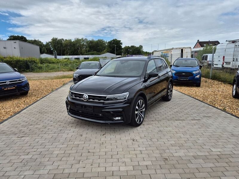 Schwarz Gebraucht 2020 VW Tiguan R-line SUV | 28.899 € (Guter Preis) - Bild 1/4