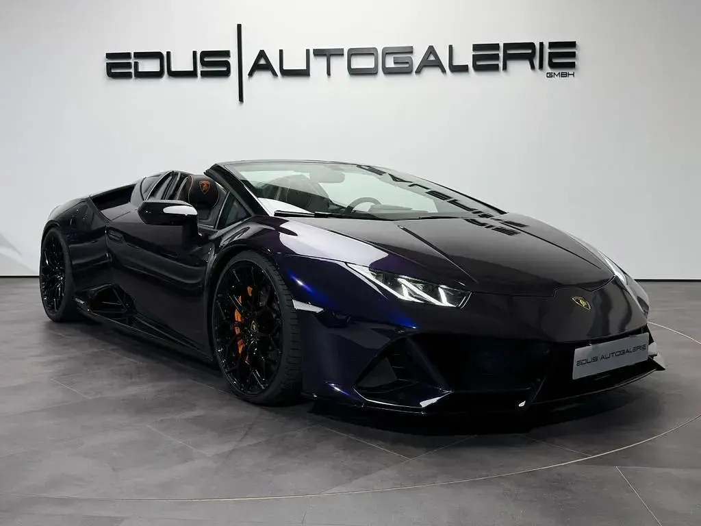 Usata Lamborghini Huracán 640 CV (470 kW) 2022 Arancione Cabrio