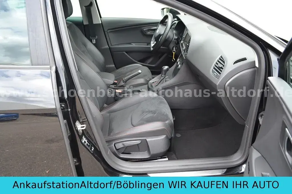 Gebraucht Seat Leon FR 150 PS (110 kW) 2015 Schwarz metallic Limousine