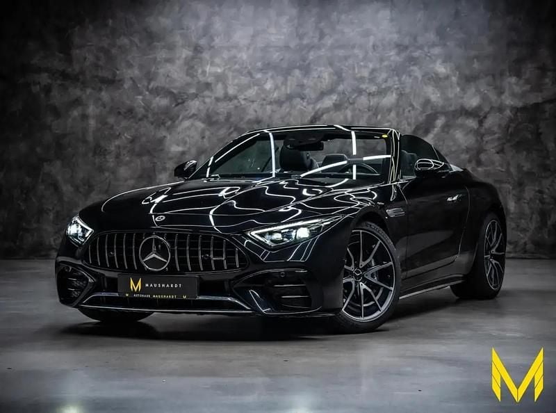 Gebraucht Mercedes SL43 AMG Premium Plus 381 PS (280 kW) 2024 Schwarz (obsidianschwarz metallic) Cabrio
