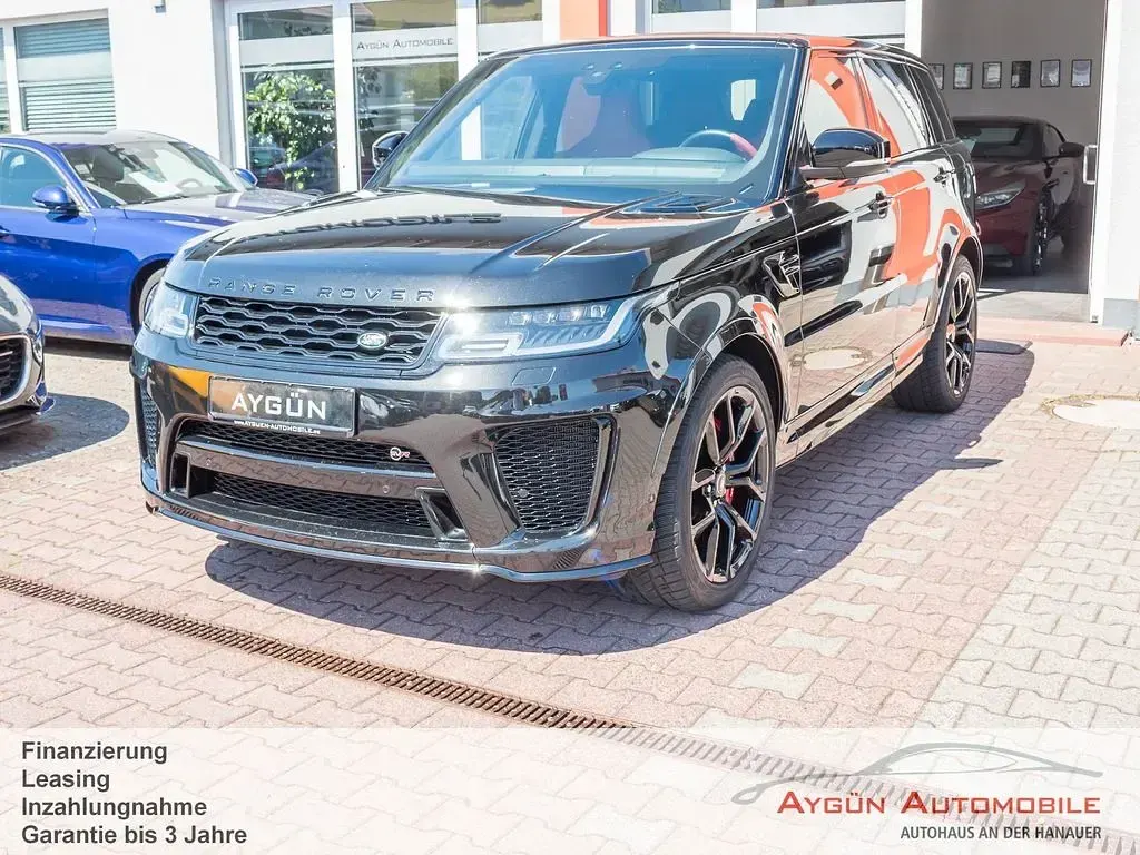 Gebraucht Land Rover Range Rover Sport SVR 575 PS (422 kW) 2022 Schwarz SUV
