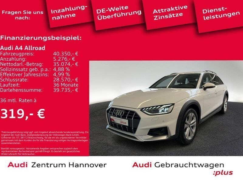 Gebraucht Audi A4 Allroad Ambiente 204 PS (150 kW) 2023 Ibisweiß Kombi