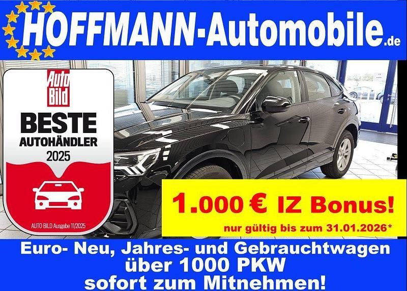 Mythosschwarzmet. (metallic) Gebraucht 2023 Audi Q3 Sportback SUV | 35.900 € (Fairer Preis) - Bild 1/4