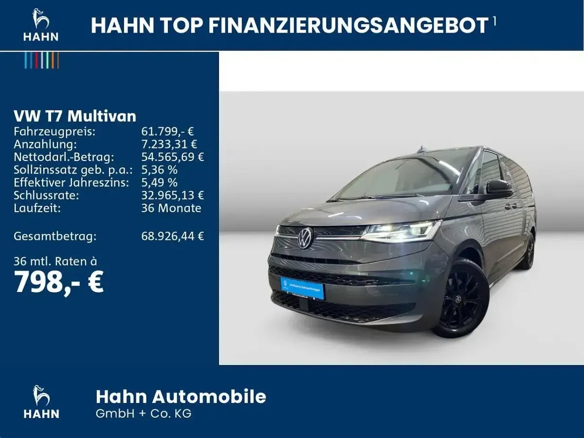 Gebraucht VW Multivan Edition 204 PS (150 kW) 2025 Grau Van / Kleinbus