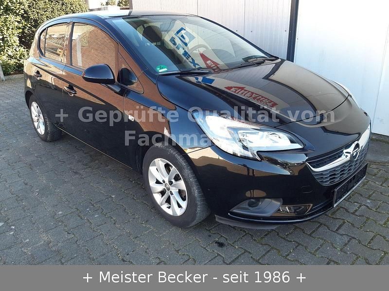Gebraucht Opel Corsa 90 PS (66 kW) 2017 Schwarz Kleinwagen